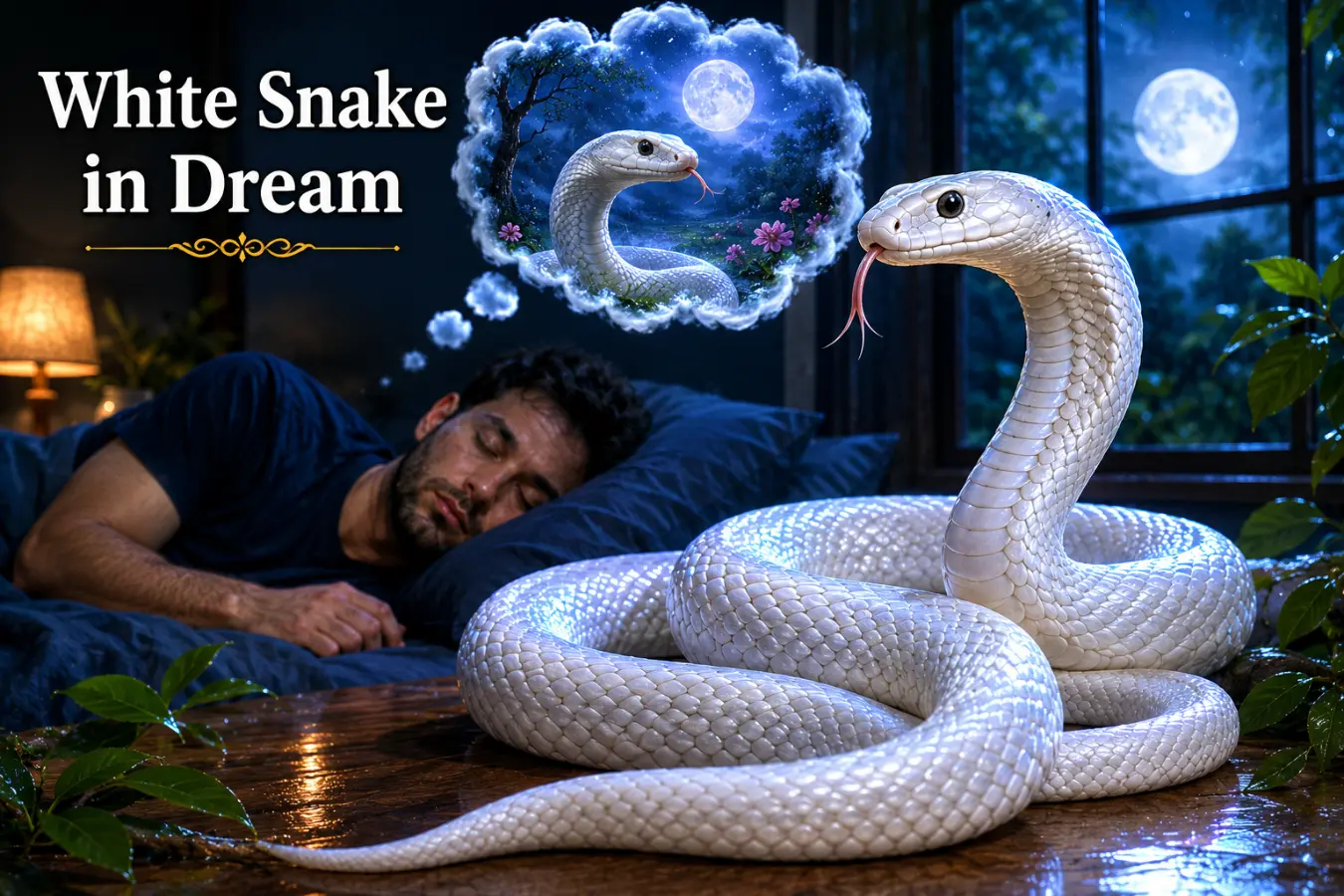white-snake-in-dream