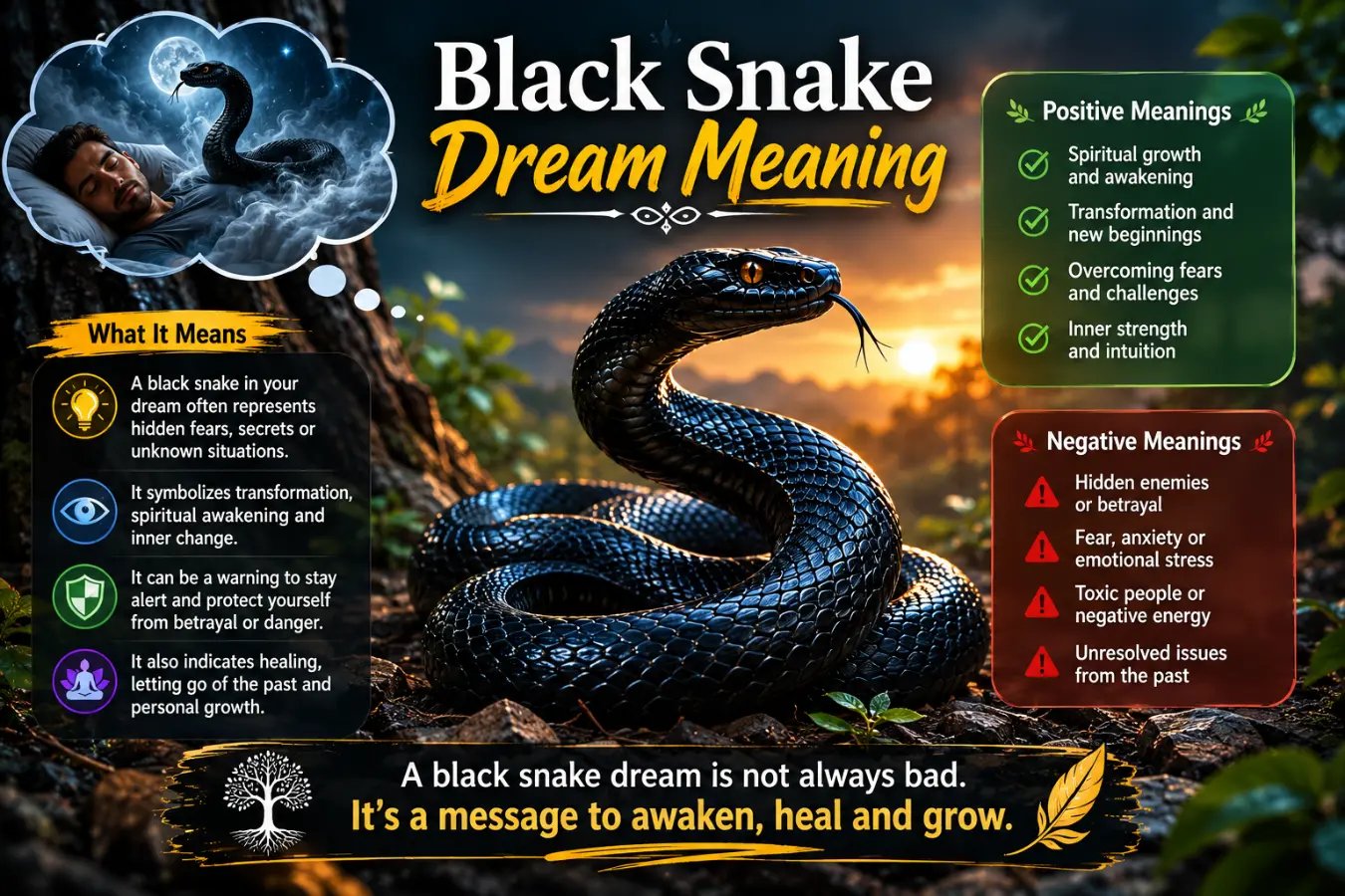 black-snake-dream-meaning