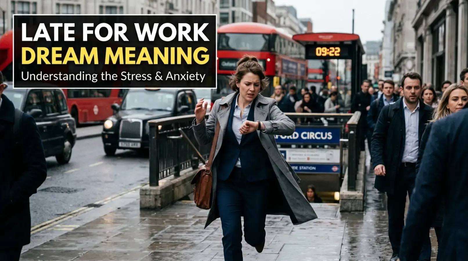 Late for Work Dream Meaning