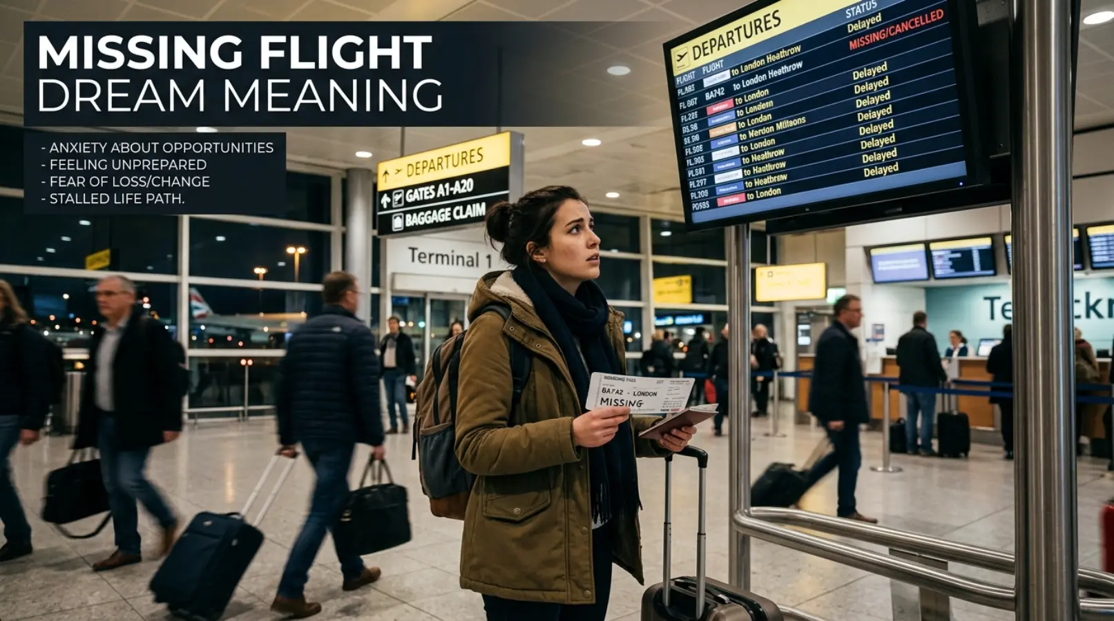 Missing Flight Dream Meaning