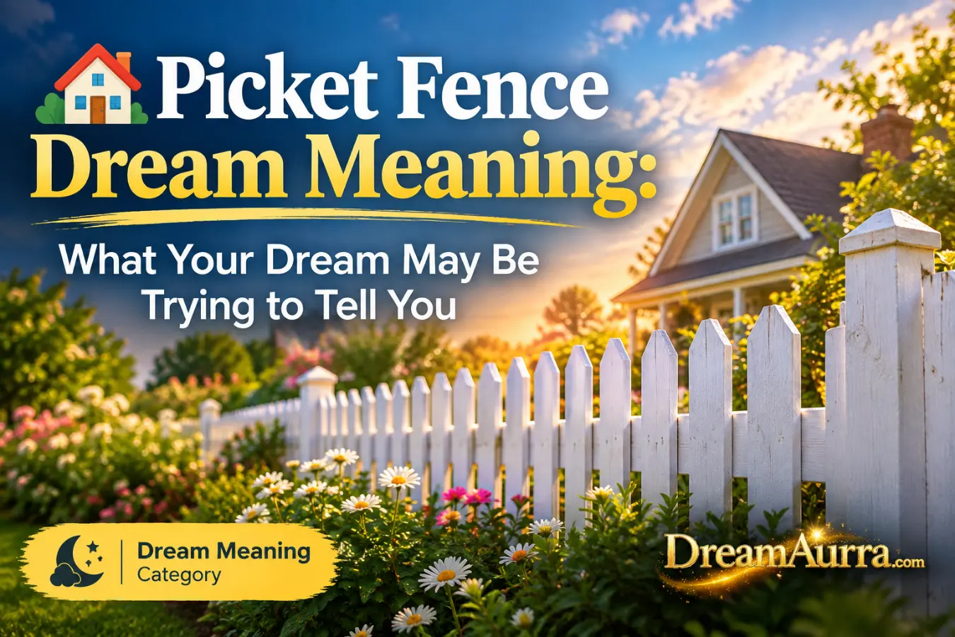 Picket Fence Dream Meaning