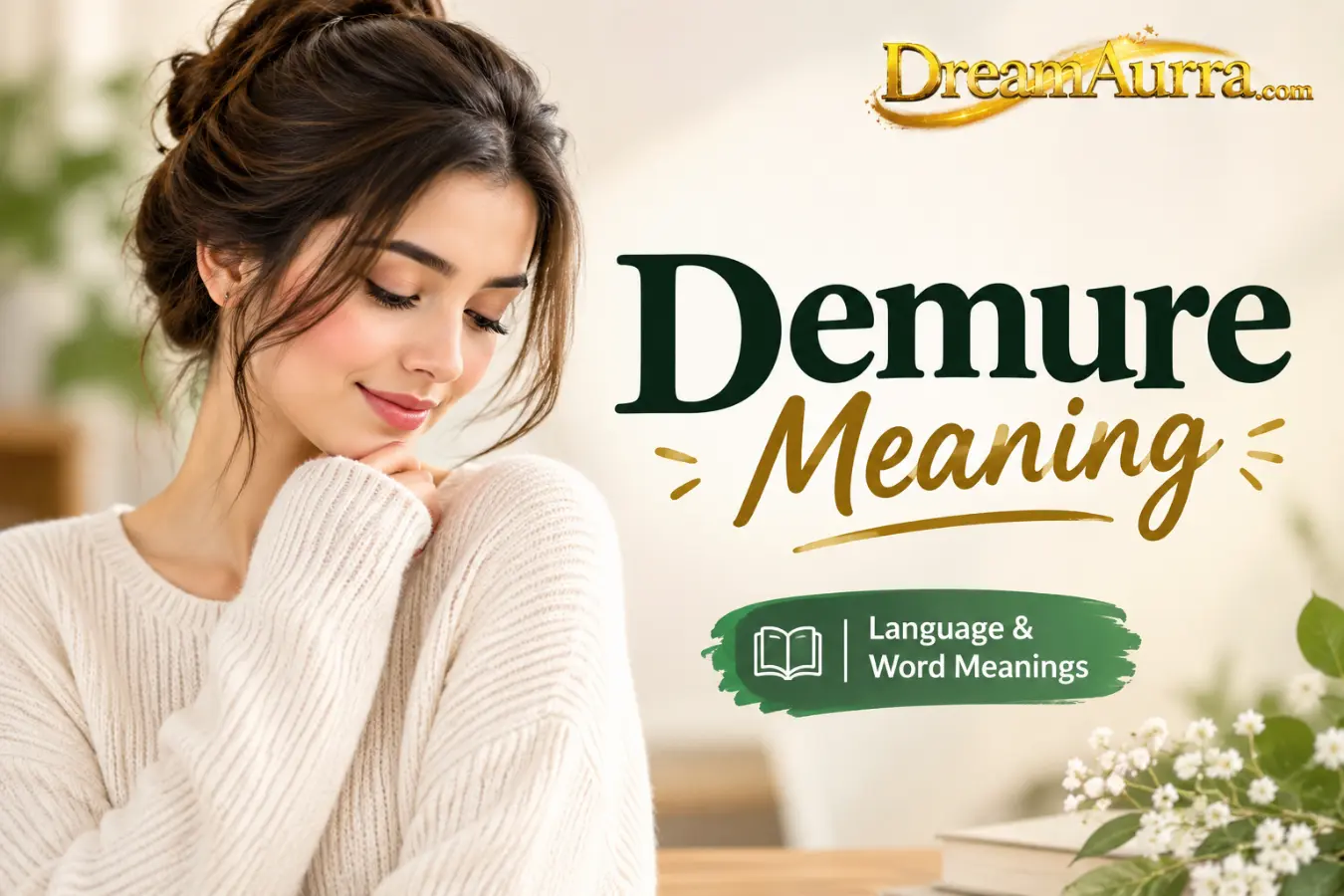 Demure Meaning