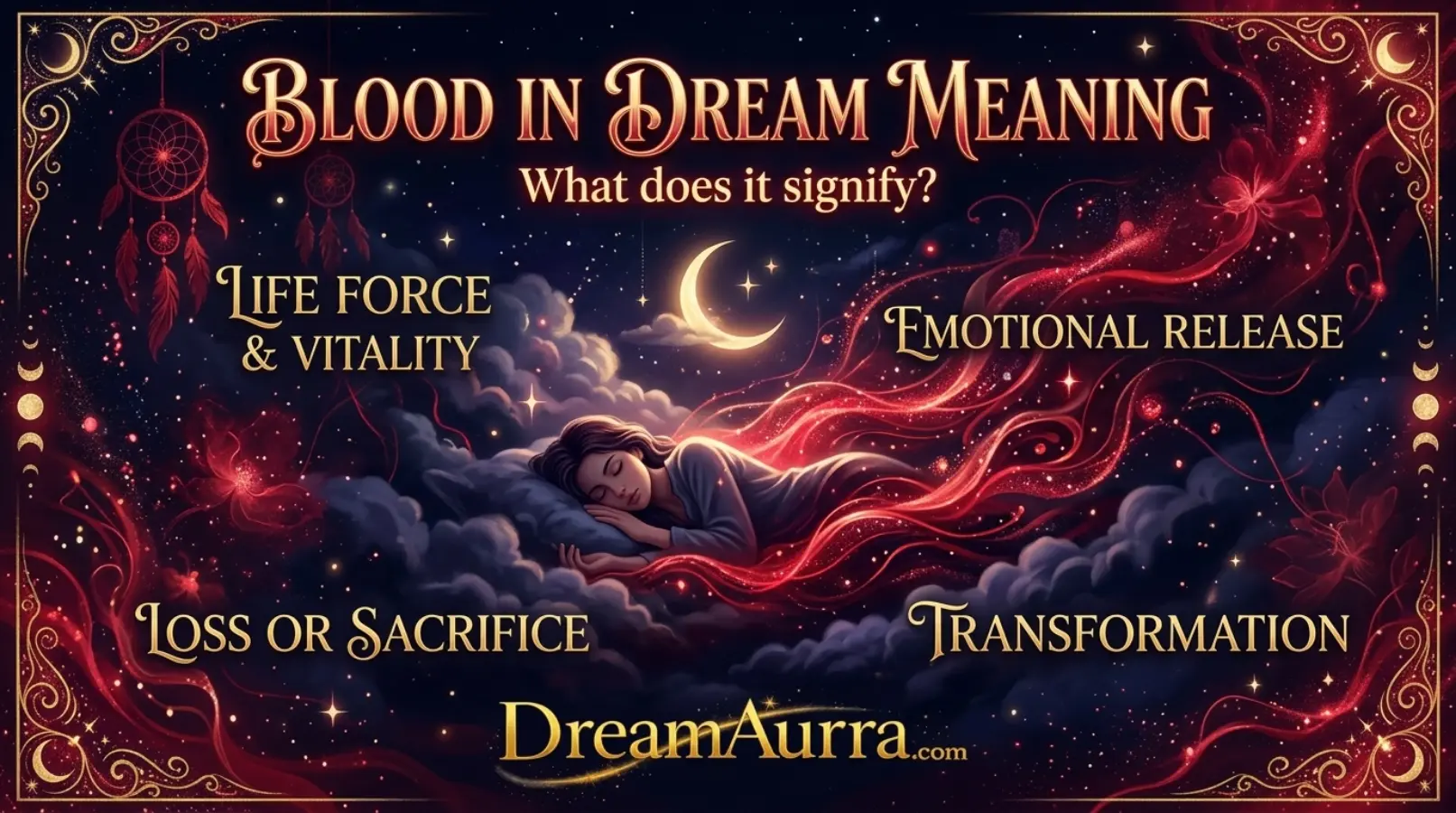 Blood in Dream Meaning